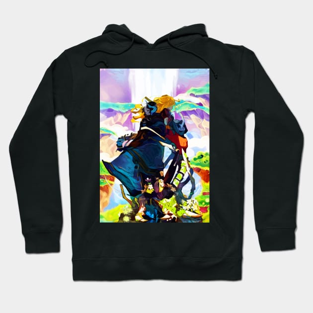 Colorful ozen Hoodie by hustlart